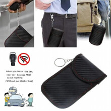 R2LE Faraday Bag Anti Theft RFID Key Fob Security Box Signal Blocking Pouch For Car