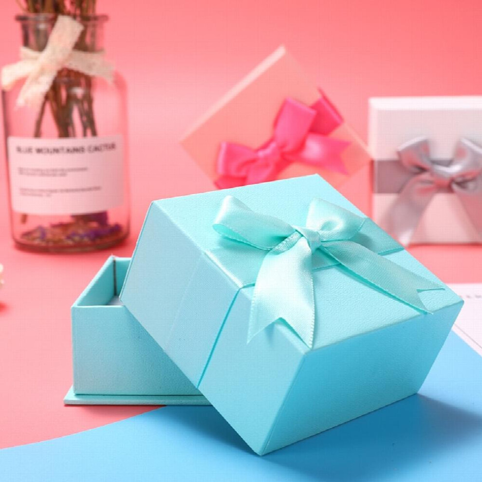 Bowknot Jewelry Packaging Box Ring Earrings Necklace Bracelet Jewelry Organizer For Engagement Women Girl Gift Jeweler-image-OPC-PBRSBBQ-NEW