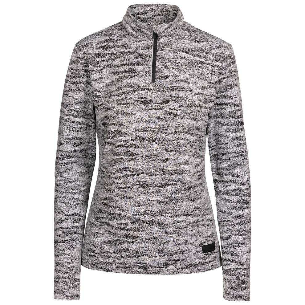 (8, White) Trespass Women DuoSkin Active 1/4 Zip Top Livia