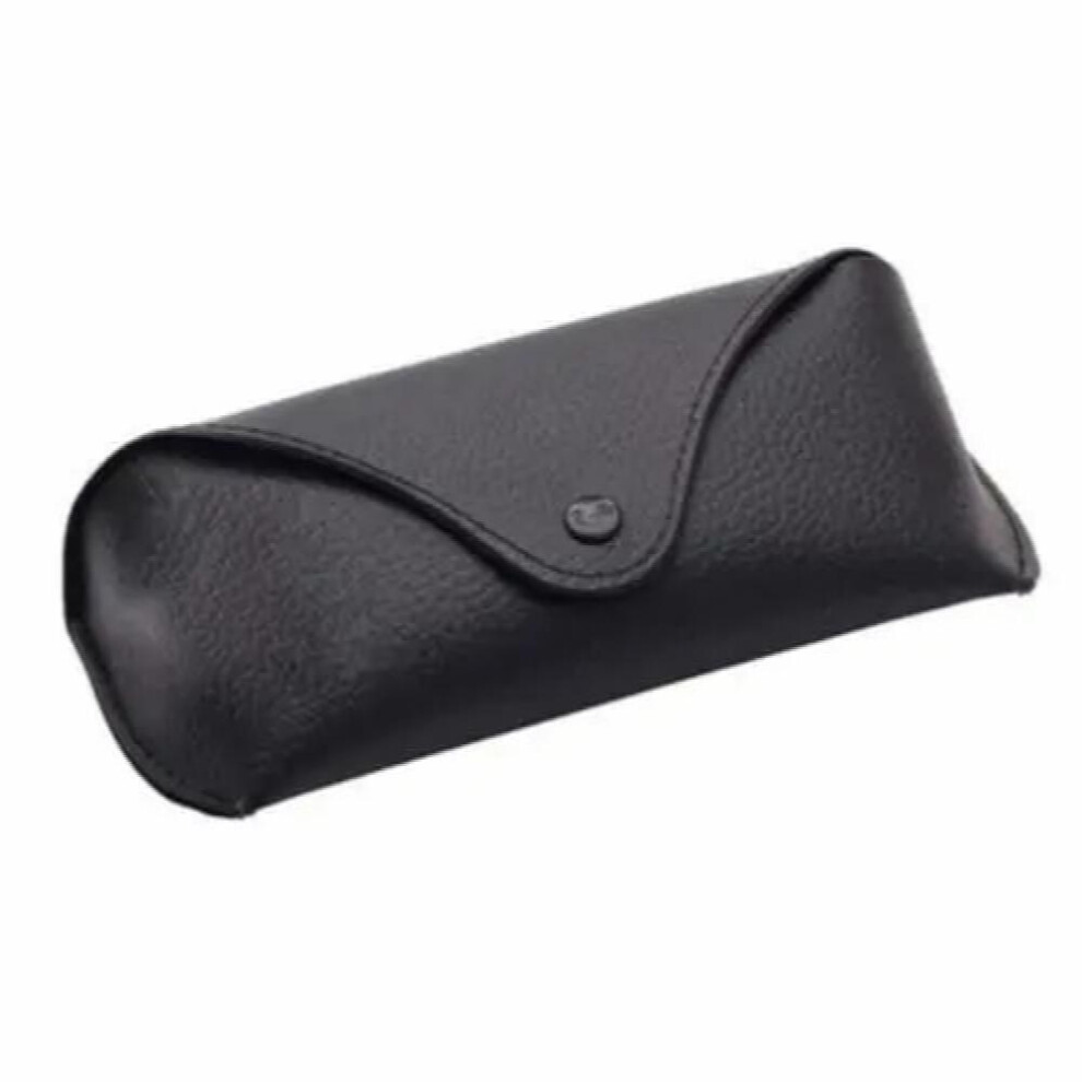 1PC Portable Unisex Faux Leather Eye Glasses Sunglasses Holder Box Case Cover and Sunglasses Compression Soft Pack Glasses Case