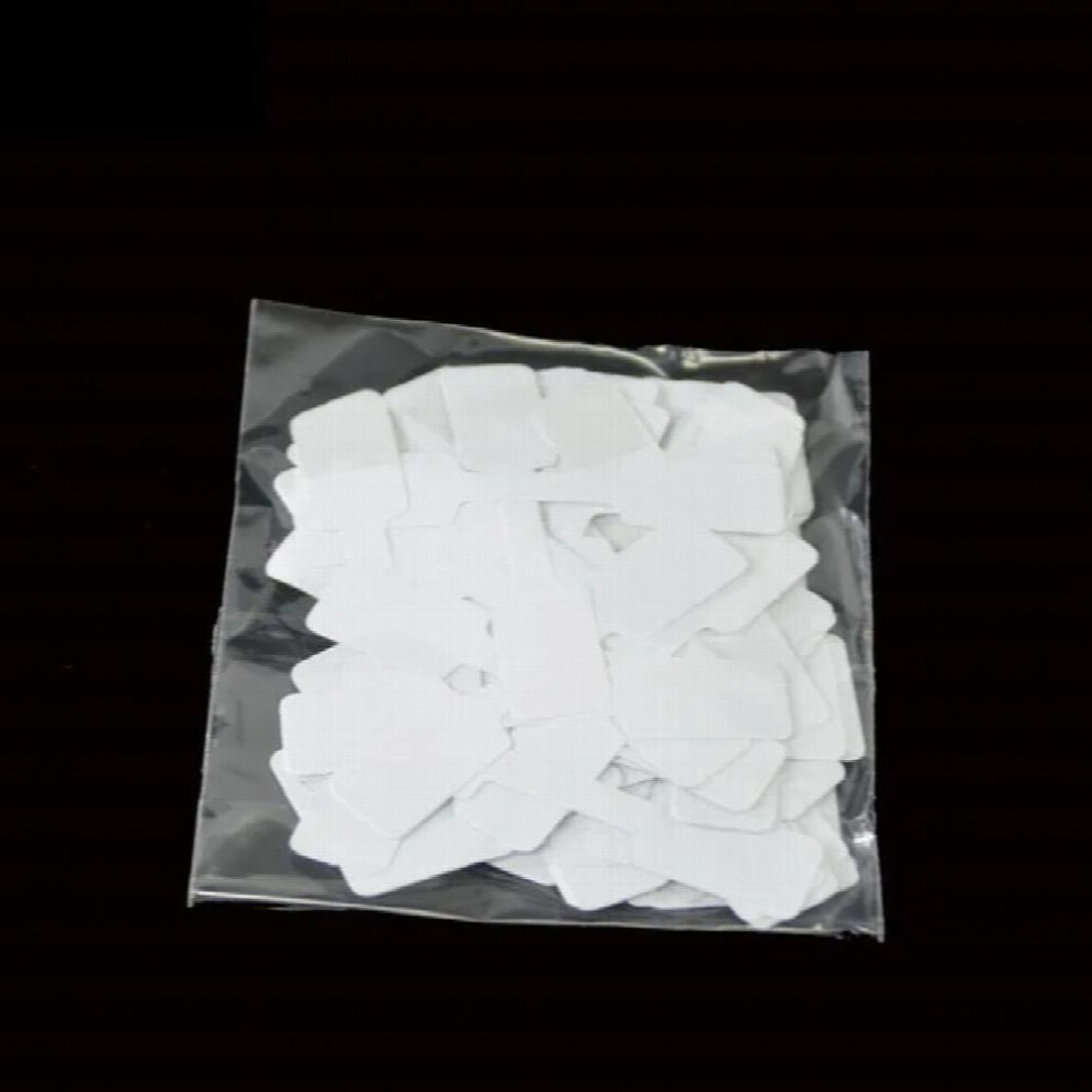 50/100Pcs/lot Square Cowhide Blank Label Sticker Display Label Sticker for Jewelry Store Useful Jewelry Tool-image-OPC-PBRSCXK-NEW