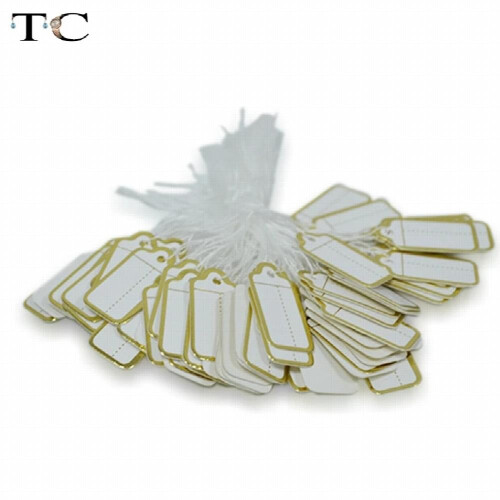 Tags Label Paper Line Tag 200 PCS Jewelry Display 2