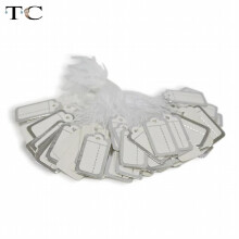 Tags Label Paper Line Tag 200 PCS Jewelry Display