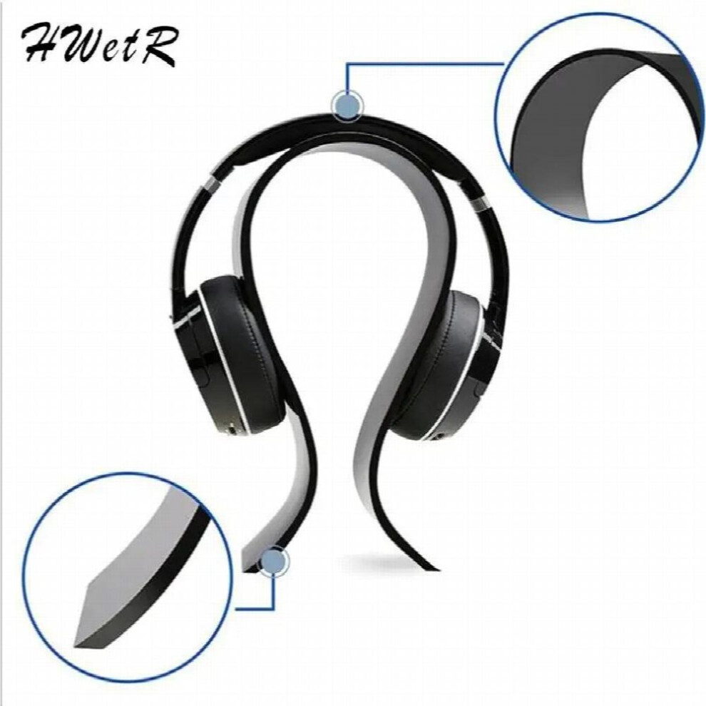 1Pcs Universal Modern Acrylic Headphone Display Stand Headset Rack Holder Display Hanger Desktop Decoration 885486764017