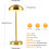 Cordless Table Lamp Touch Sensor Dimmable 3 Lighting Color Battery Powered 8