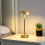 Cordless Table Lamp Touch Sensor Dimmable 3 Lighting Color Battery Powered 1