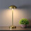 Cordless Table Lamp Touch Sensor Dimmable 3 Lighting Color Battery Powered 10