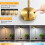 Cordless Table Lamp Touch Sensor Dimmable 3 Lighting Color Battery Powered 6