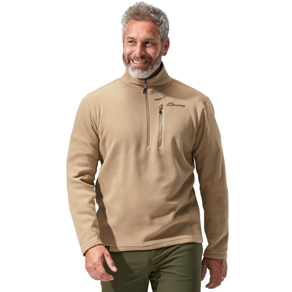 (XXL, Kelp) Berghaus Mens Prism Micro Half Zip Warm Winter Pullover Fleece Top Jumper
