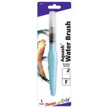 Pentel Arts Aquash Wasserpinsel, Kleiner Pinsel, Feiner Punkt, 1 Packung (FRHFBP)
