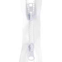Coats Thread & Zippers DualSeparatingParkaZip36Wit, 36", Wit