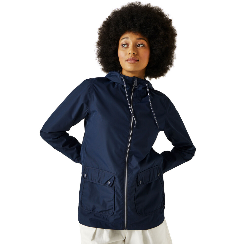 (20, Navy) Regatta Womens Bayletta Giovanna Fletcher Waterproof Outdoor Walking Jacket Coat
