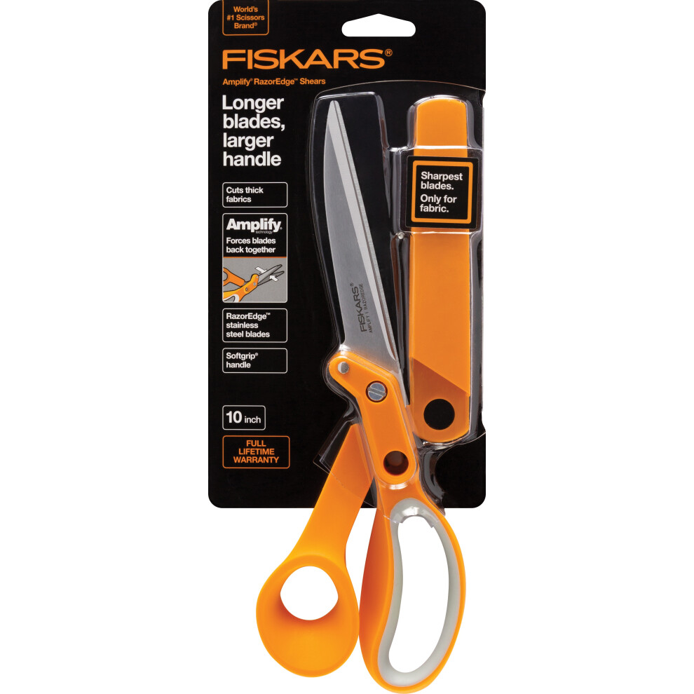 Fiskars Amplify RazorEdge Fabric Scissors 10"171010