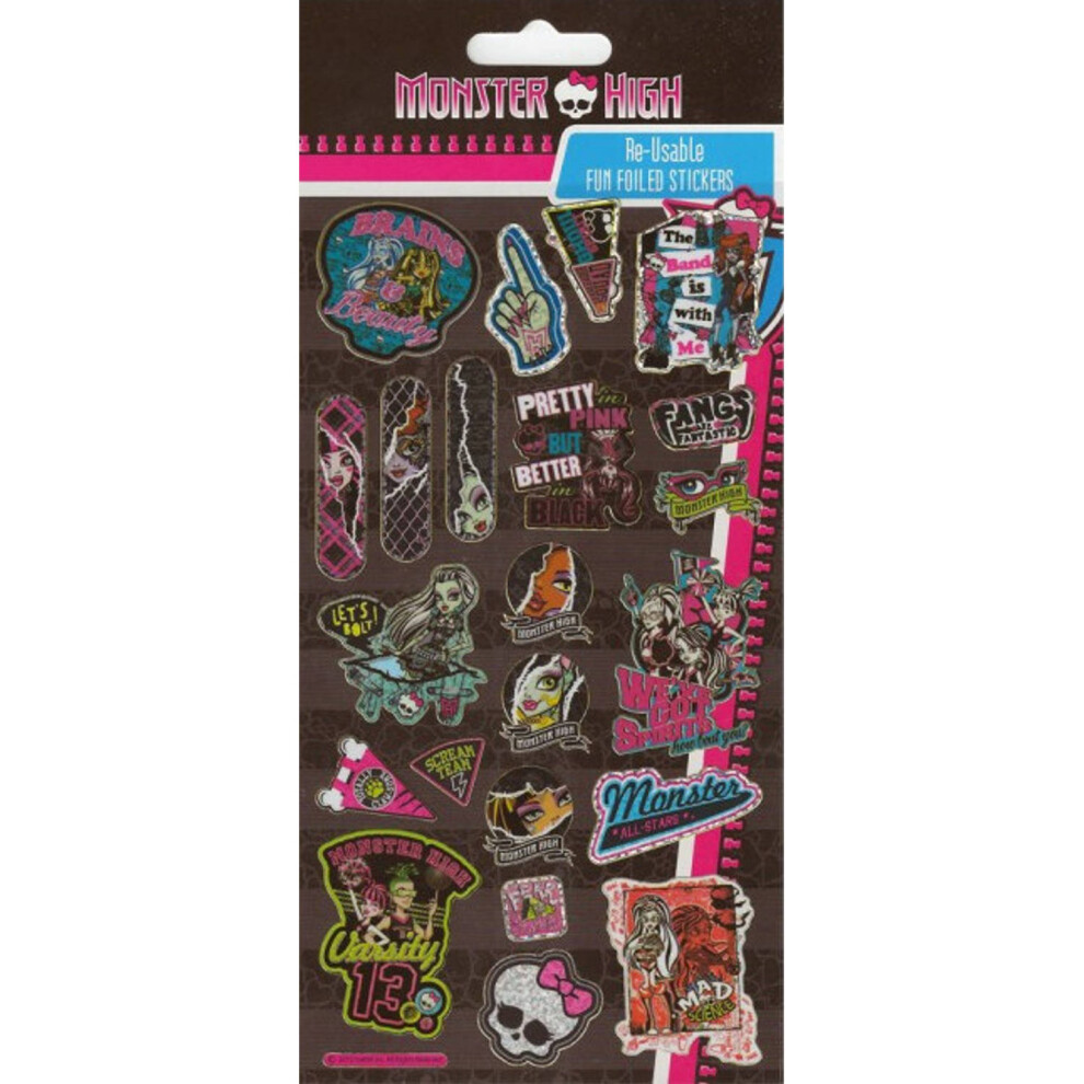 Monster High Logo Stickers
