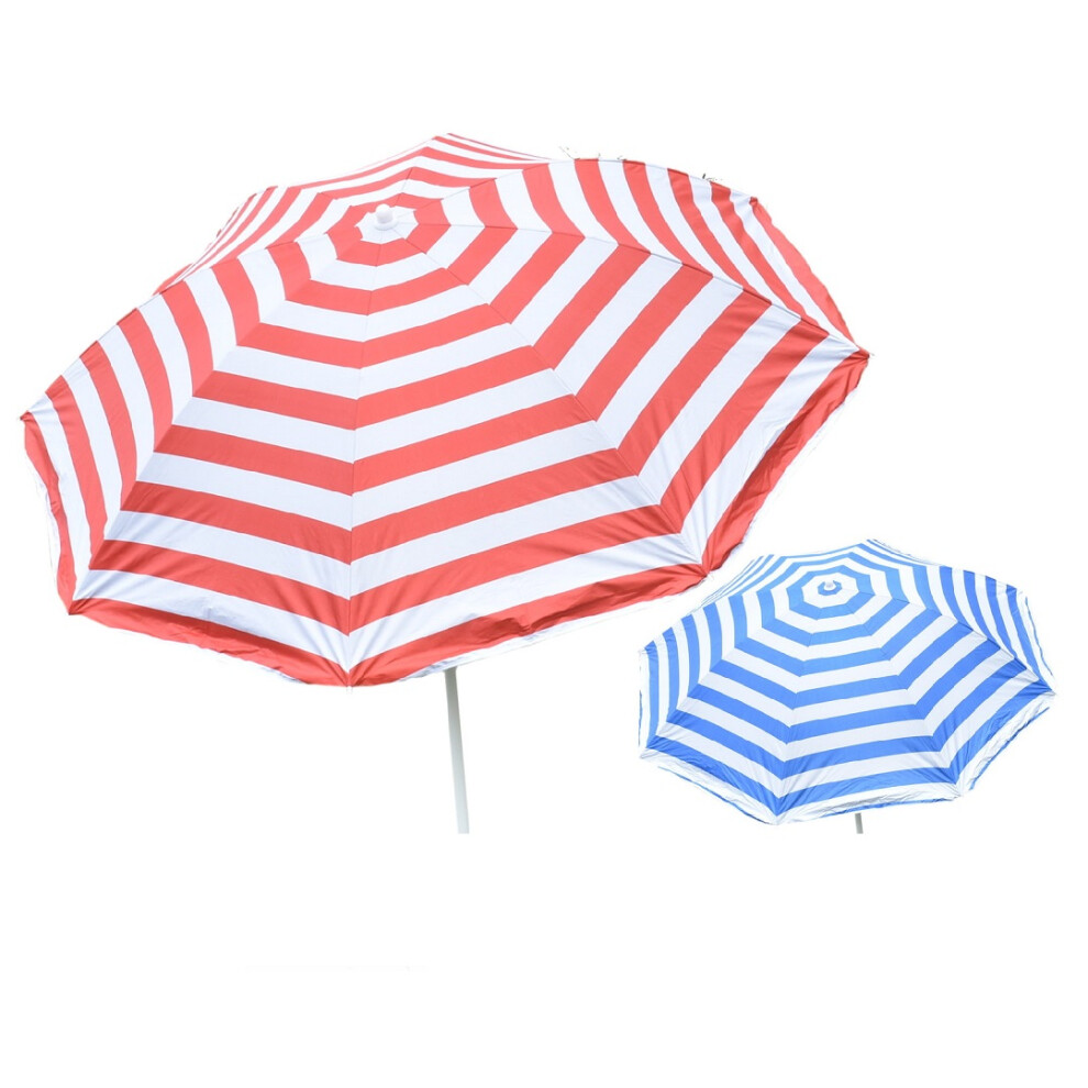 Tilting Umbrella Parasol Sun Shade Protection UPF40 - Colour May Vary