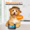 Interactive Recordable Command Pet Buttons Cat And Dog Interactive Toy Trainer 5