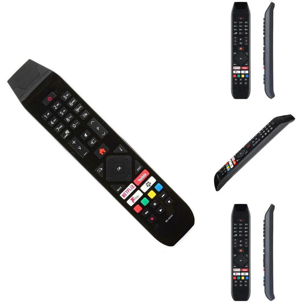 For Hitachi Rc43141 30100945 Remote Control For 2018 2019 Smart Led Tvs