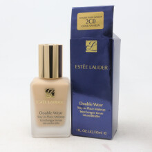 (2C0 Cool Vanilla) Estee Lauder Double Wear Stay-In-Place Makeup 1oz/30ml New With Box