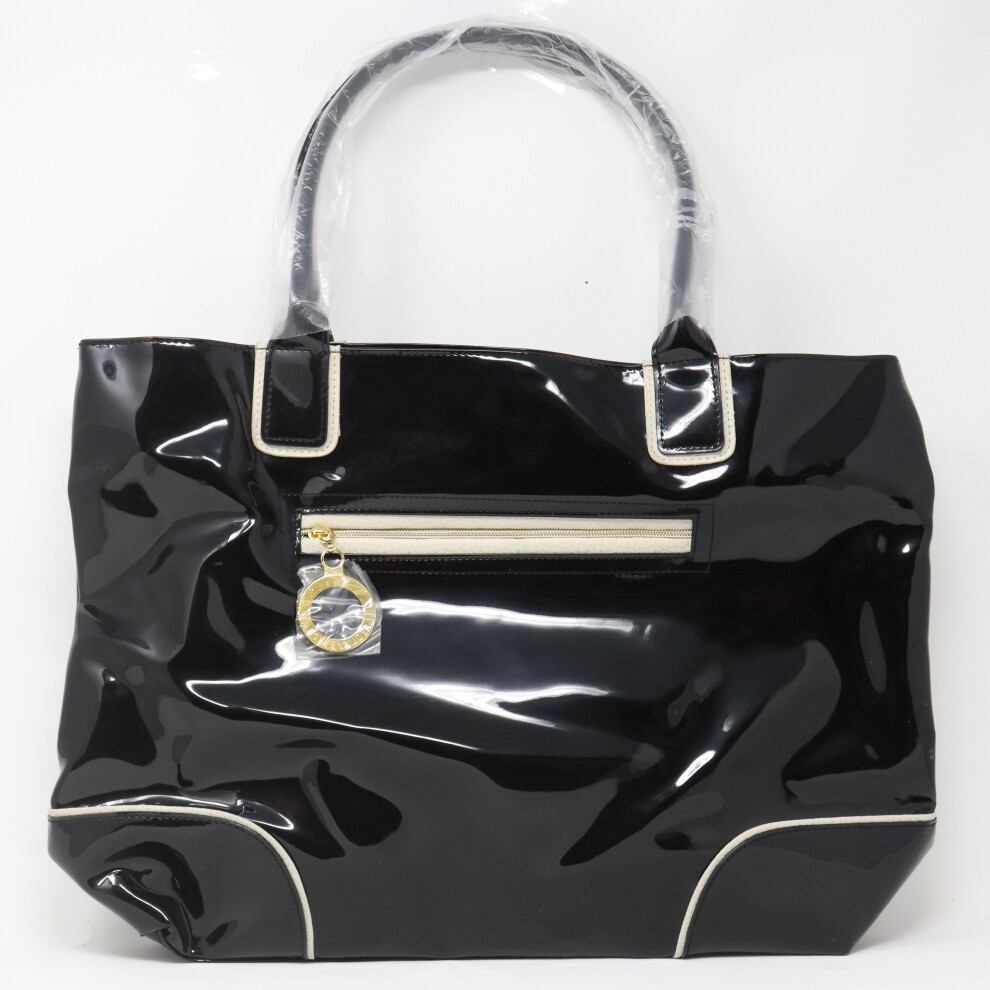 Estee Lauder Black And Cream Handbag  / New