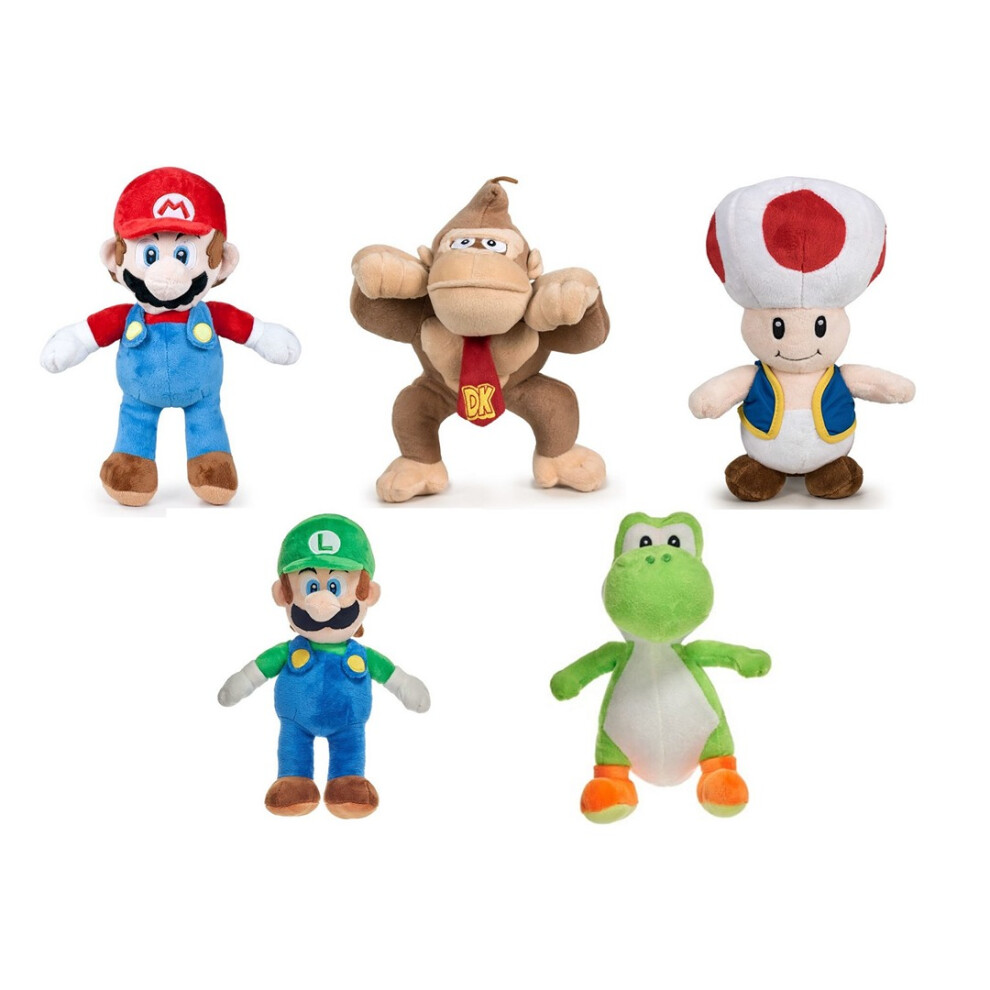 Super Mario 40cm Soft Toy (Styles Vary)