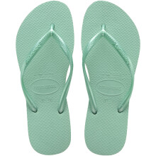 (12K, Green Dew) Havaianas Slim Girls Flip Flops