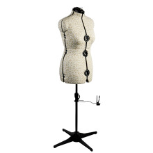 Adjustable Dressmakers Dummy, Ditsy Beige Floral. Available in 2 Sizes.