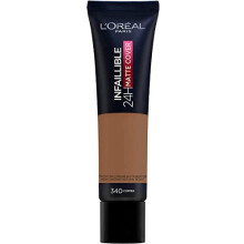 New L'Oreal Infallible 24H Matte Cover Foundation 30ml - 340 Copper
