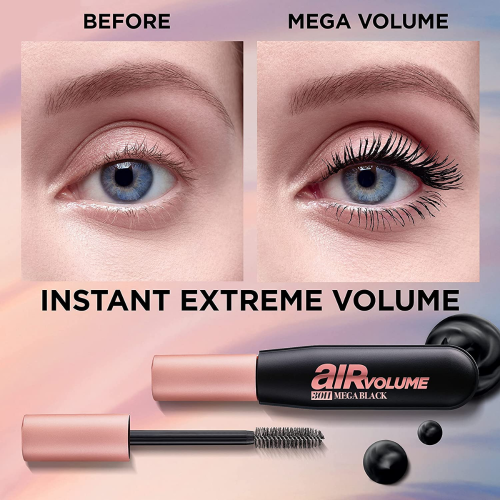 L’Oréal Paris L'Oreal Paris Air Volume 30H Mega Black Mascara 9.4ml - Black 1