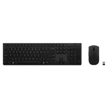 Lenovo Professional - Keyboard and mouse set - Bluetooth, 2.4 GHz - UK - key switch: Scissor-Switch - grey - brown box