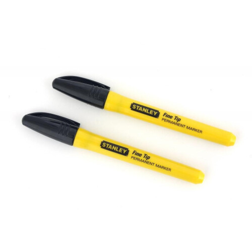 STANLEY Stanley Permanent Marker Pen (Pack of 2)