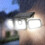 74 LED Solar Powered Outdoor Sensor Light 2