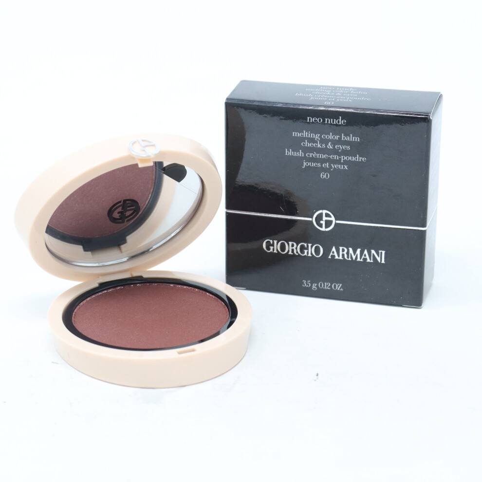 (60) Giorgio Armani Luminous Silk Glow Fusion Powder  0.12oz/3.5g New With Box
