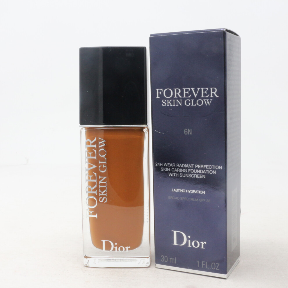 (6N Neutral / Glow) Dior Forever Skin Glow 24H Foundation 1.0oz New With Box