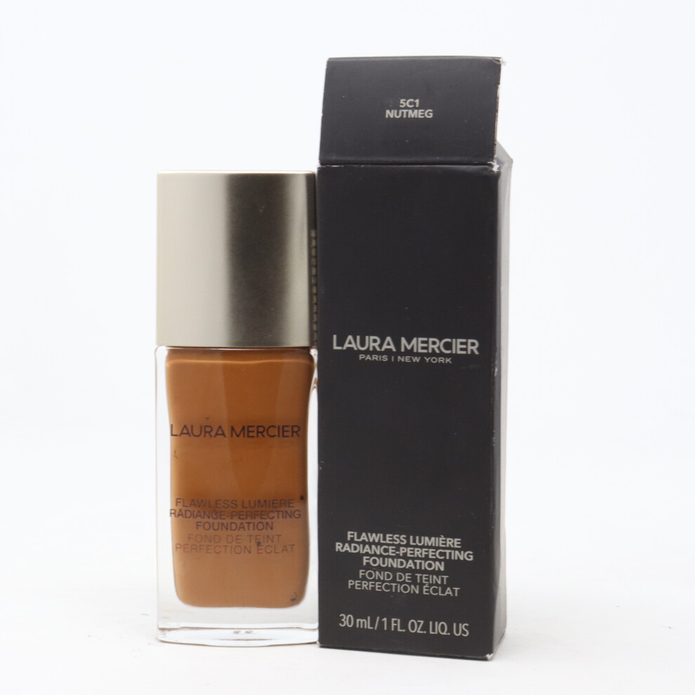 Laura Mercier (5C1 Nutmeg) Flawless Lumiere Radiance-Perfecting Foundation 1Oz/30Ml New
