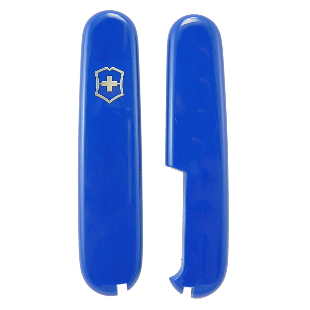 (blue) Victorinox Scales for 91mm Swiss Army Genuine Swiss made Celidor plastic