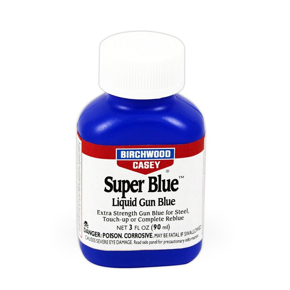 Birchwood Casey Super Blue 3oz liquid - double strength Gun Blue metal finishing