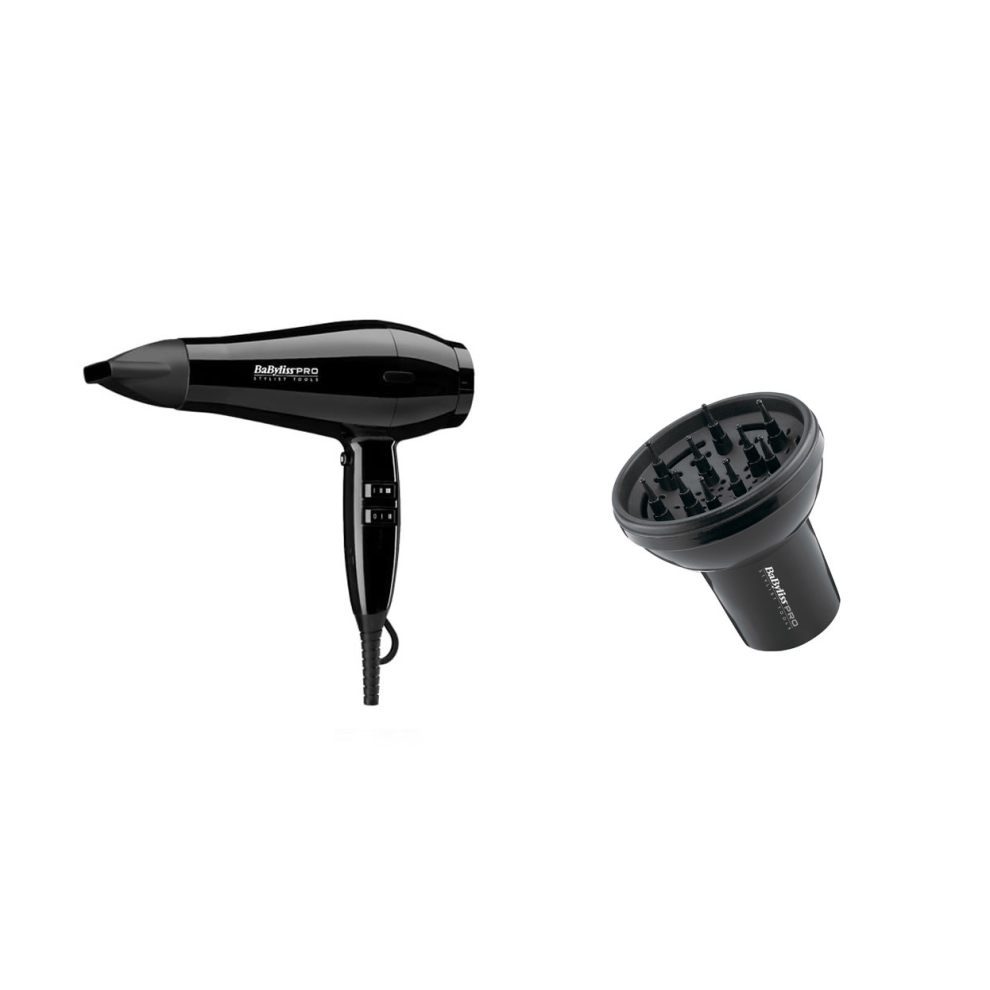 Babyliss Pro Midnight Spectrum Hair Dryer and 3 in 1 Universal Diffuser