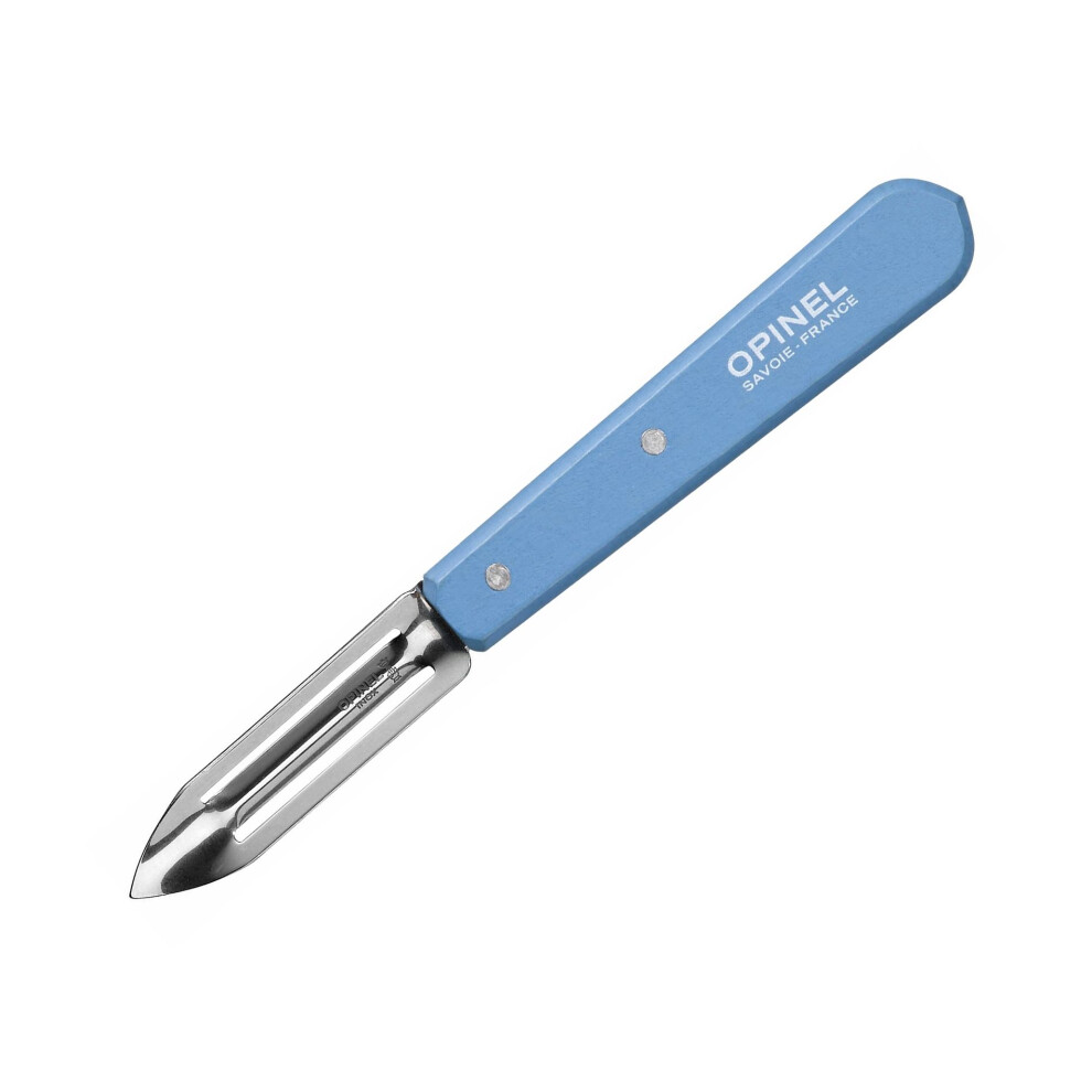 Opinel (Sky Blue) Peeler - No 115 Les Essentiels - Kitchen Vegetable Peeler