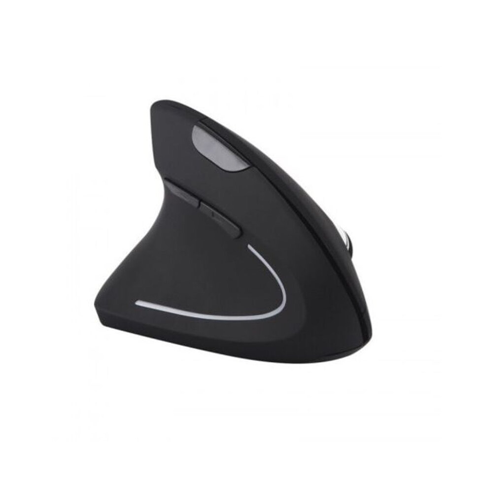 Left Handed Wireless 2.4G Usb Ergonomic Vertical Mouse Black