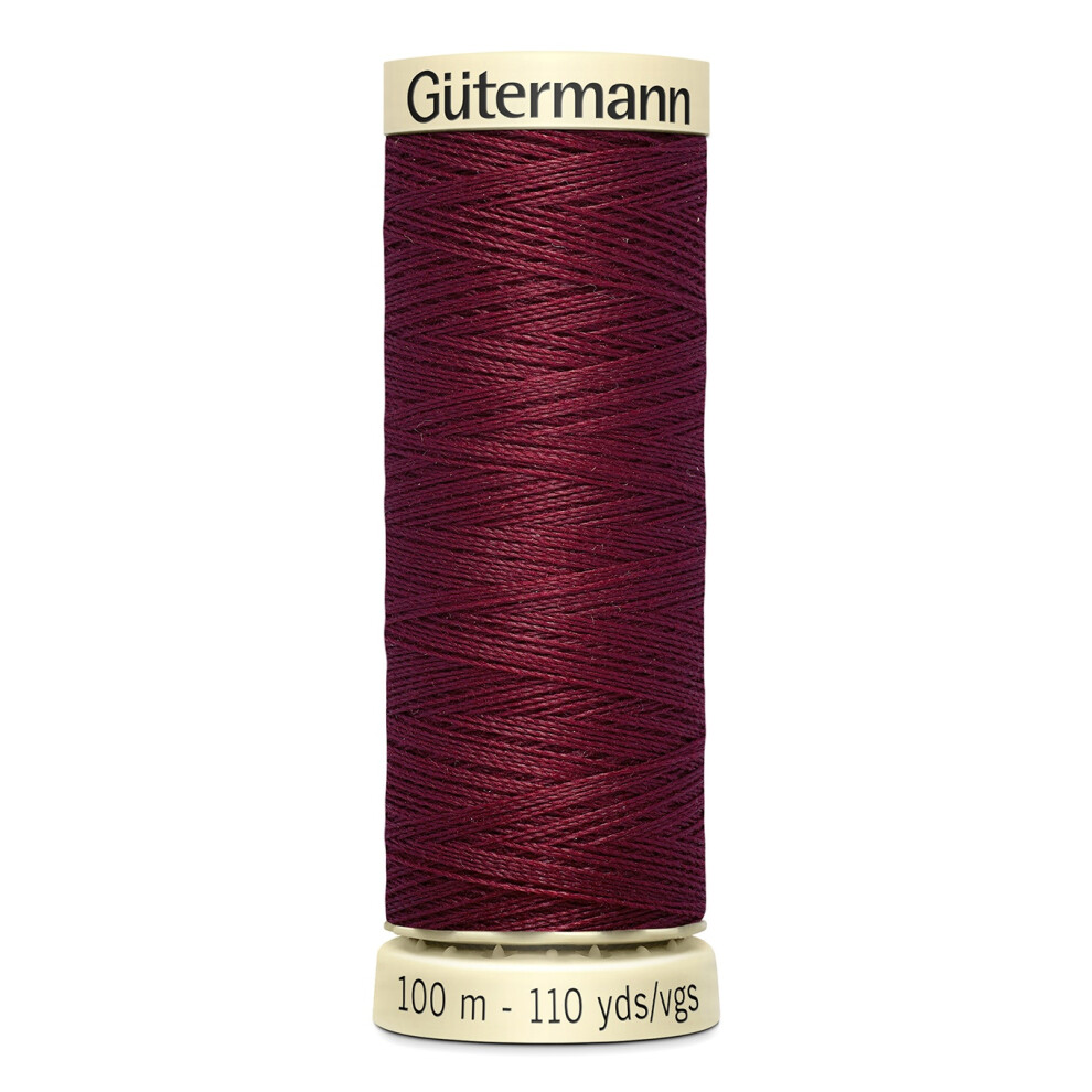 Gutermann Sew-All Thread 110yd-Maroon 100P-436