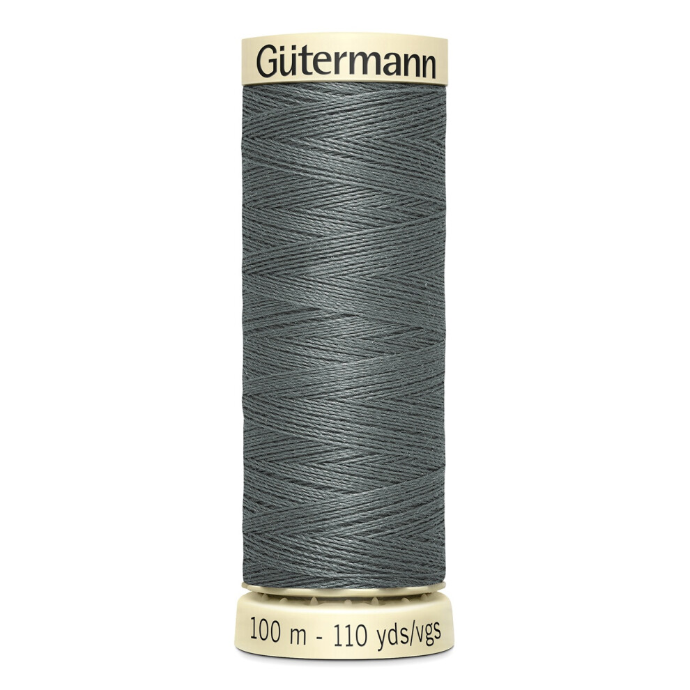 Gutermann Sew-All Thread 110yd-Rail Grey 100P-115