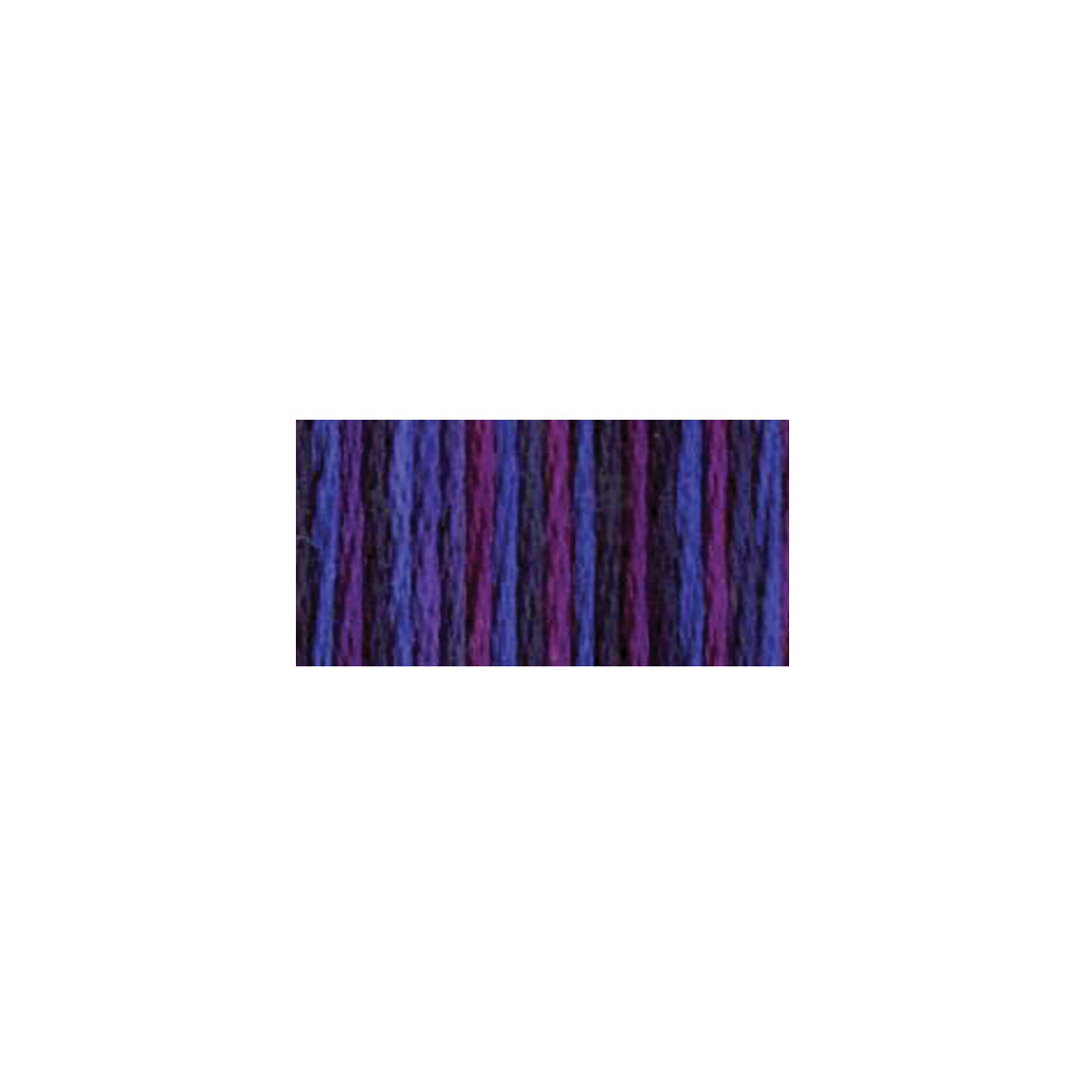 Dmc Color Variations Pearl Cotton Size 5 27Yd-Mystical Midnight 415 5-4245 White