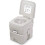 Dripex Portable Camping Toilet 20L Removable Handle with Flush 1