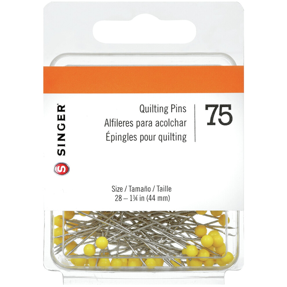 Singer Quilting Pins-Size 28 75/Pkg 00351