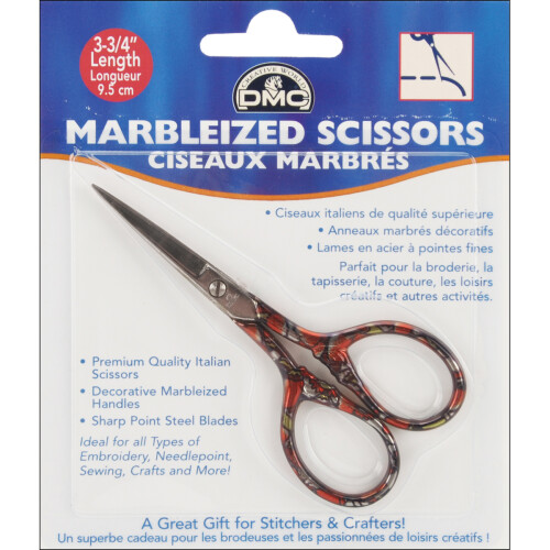 DMC DMC Marbleized Embroidery Scissors 3.75"-Golden Copper 6128/3