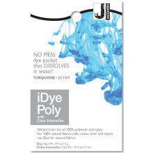 Jacquard iDye Poly Fabric Dye 14g-Turquoise IPOLY-459