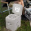 Dripex Portable Camping Toilet 20L Removable Handle with Flush 8