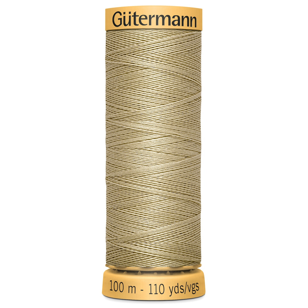 Gutermann Natural Cotton Thread 110yd-Tan 103C-3260