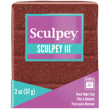 Sculpey 57 g - kiiltävä granaatti punainen
