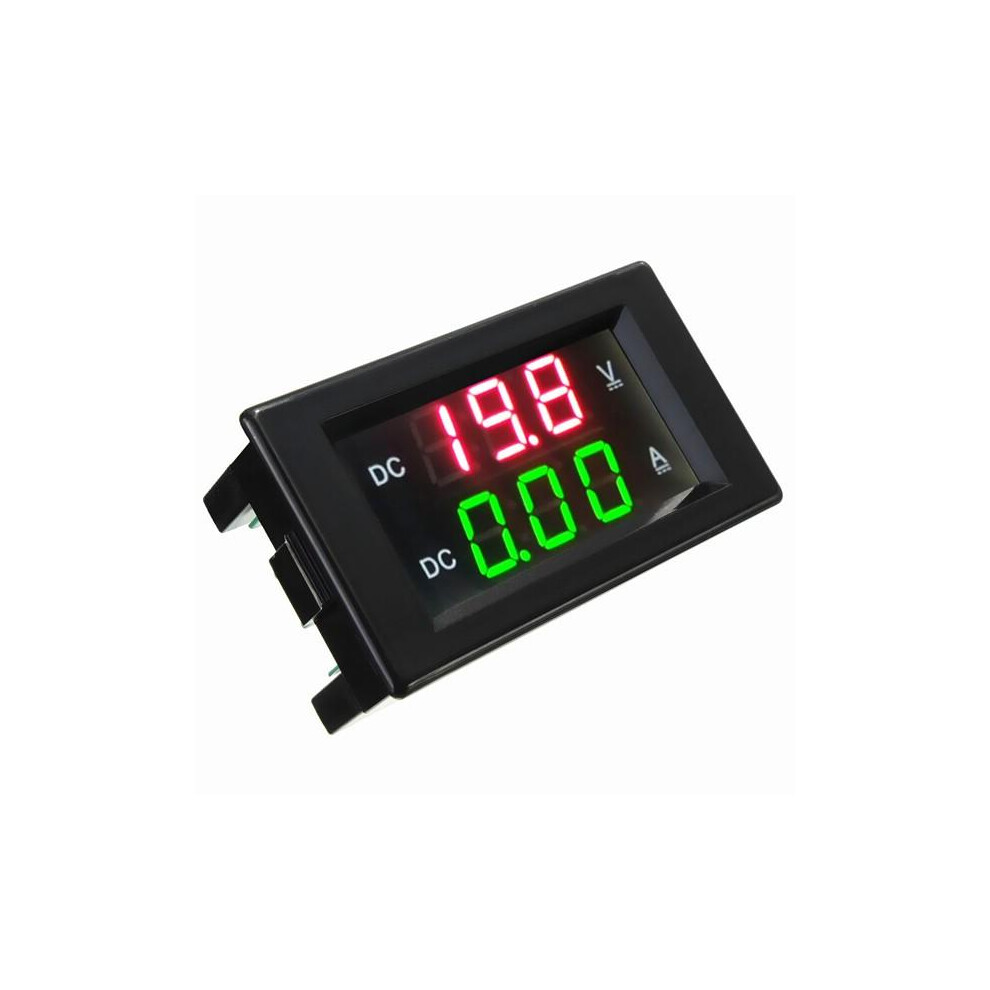 0-100V 20A Double Display Volt Meterr Current Meter Digital Led 8727971258743